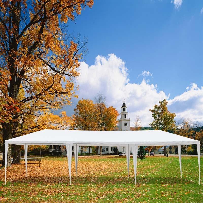 10 X 30 Ft Outdoor Gazebo Canopy Tent Party Wedding Event Tent With 6 Removable Sidewalls Amp 2 Doorways