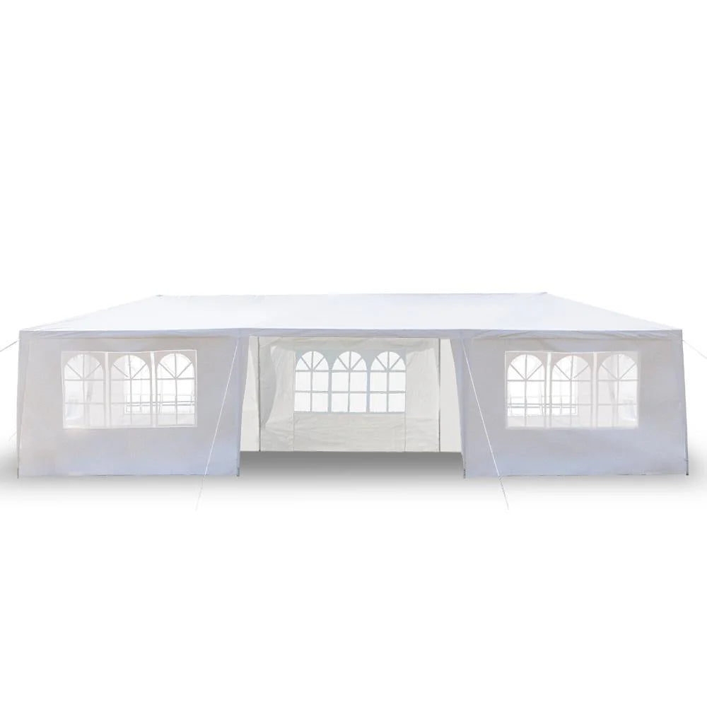 10 X 30 Ft Outdoor Gazebo Canopy Tent Party Wedding Event Tent With 6 Removable Sidewalls Amp 2 Doorways