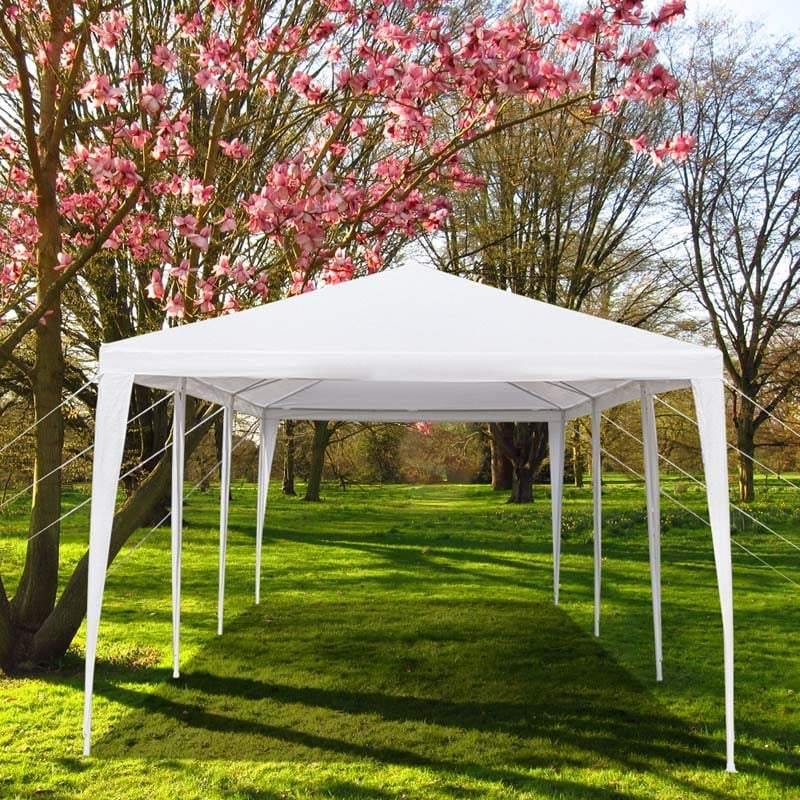 10 X 30 Ft Outdoor Gazebo Canopy Tent Party Wedding Event Tent With 6 Removable Sidewalls Amp 2 Doorways