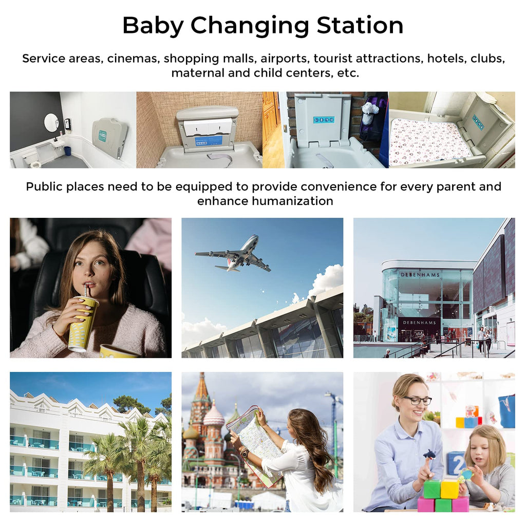 Changing Station Horizontal Mounted Commercial