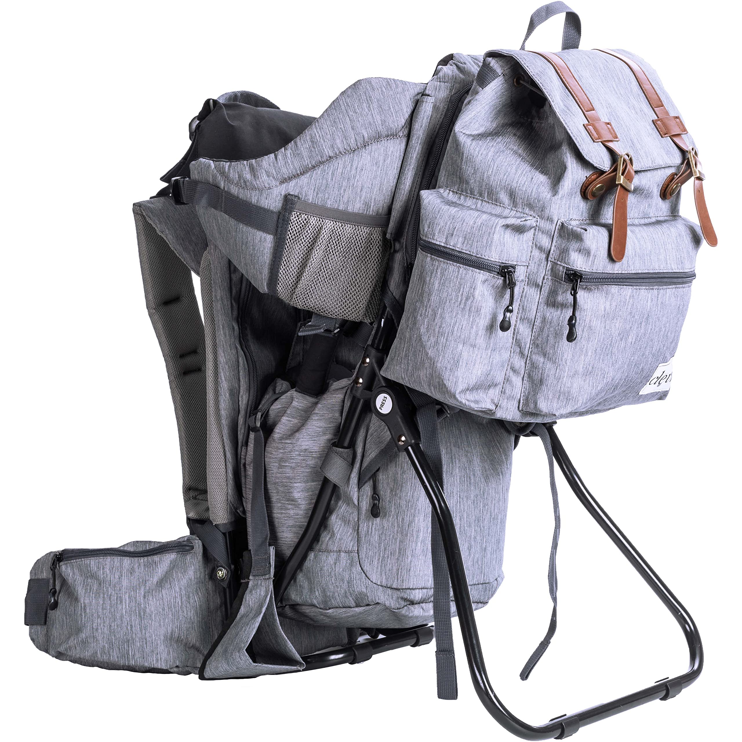 Clevr Explorer Backpack Carrier Heather