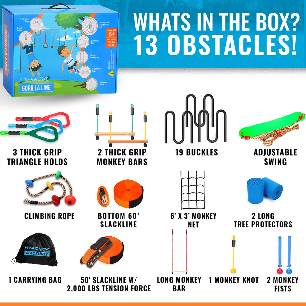 Hyponix Ninja Warrior Obstacle Course