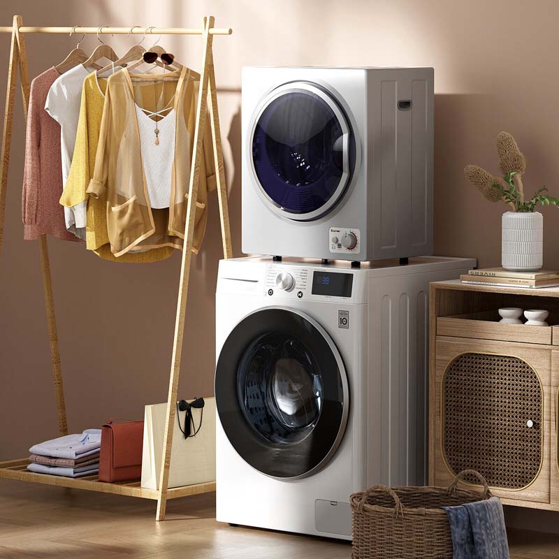 10 Lbs Portable Clothes Dryer Wall Mounted Front Load Dryer Tumble Dryer Portable Dryer Machine For Apartments Rv