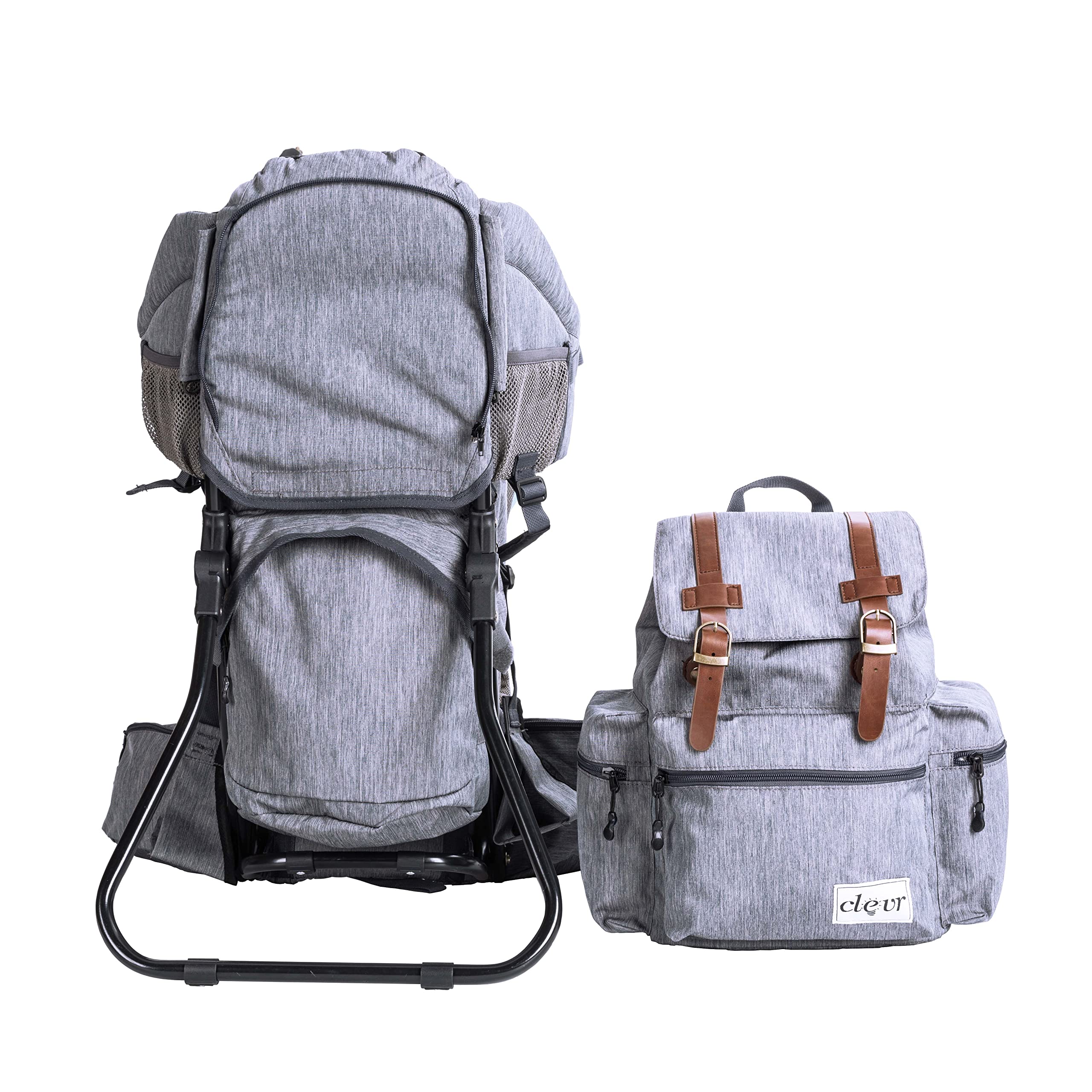 Clevr Explorer Backpack Carrier Heather