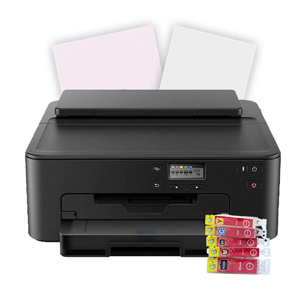 Edible Printer Bundle Canon TS702 Printer W/ Wafer Paper &amp; Edible Ink Cartridge