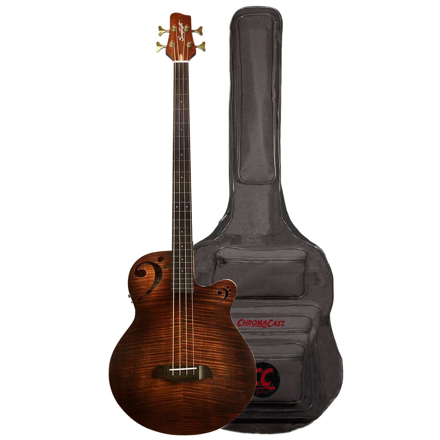 Sawtooth Signature Fretless Acoustic Electric Guitar