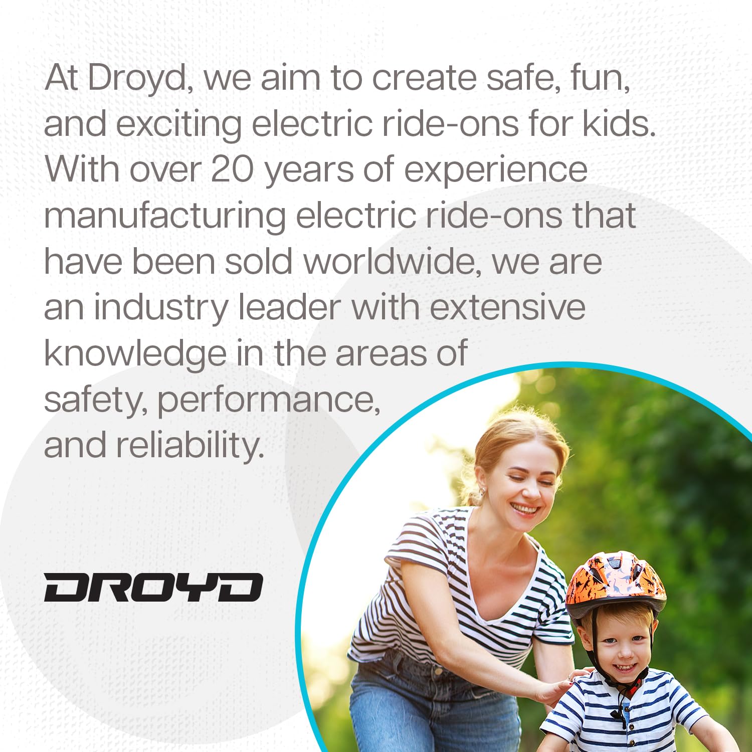 Droyd Romper Electric Tricycle Multi Color