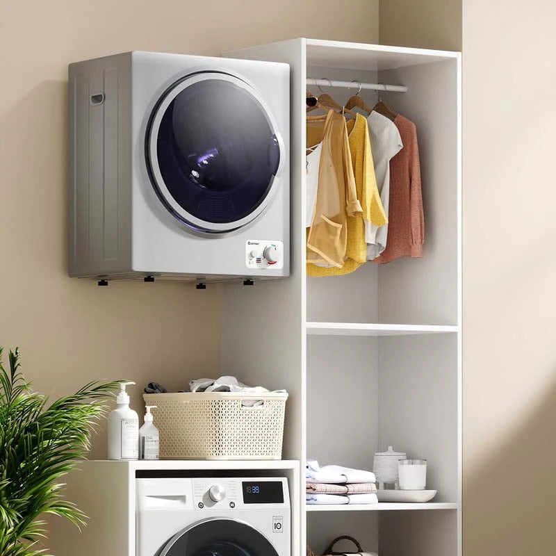 10 Lbs Portable Clothes Dryer Wall Mounted Front Load Dryer Tumble Dryer Portable Dryer Machine For Apartments Rv