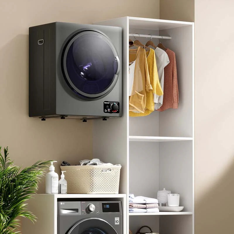 10 Lbs Portable Clothes Dryer Wall Mounted Front Load Dryer Tumble Dryer Portable Dryer Machine For Apartments Rv