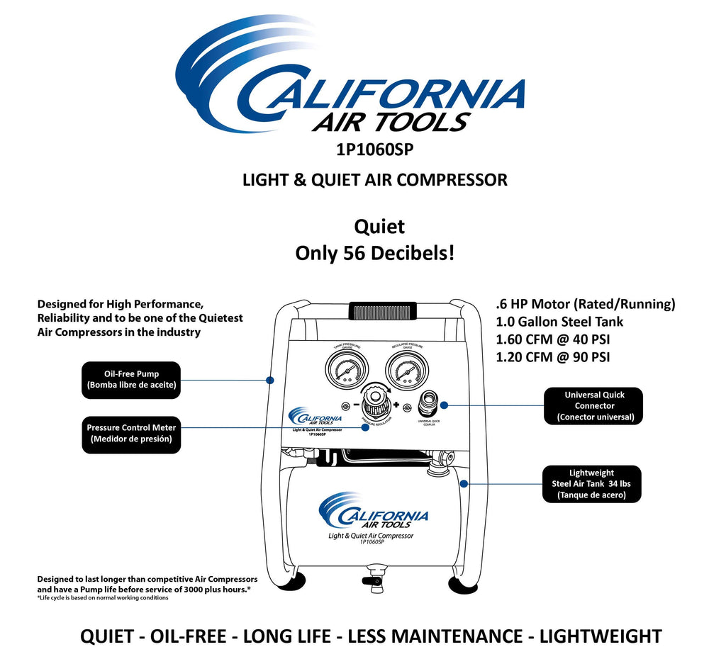 California Air Tools CAT 1P1060SP Compressor