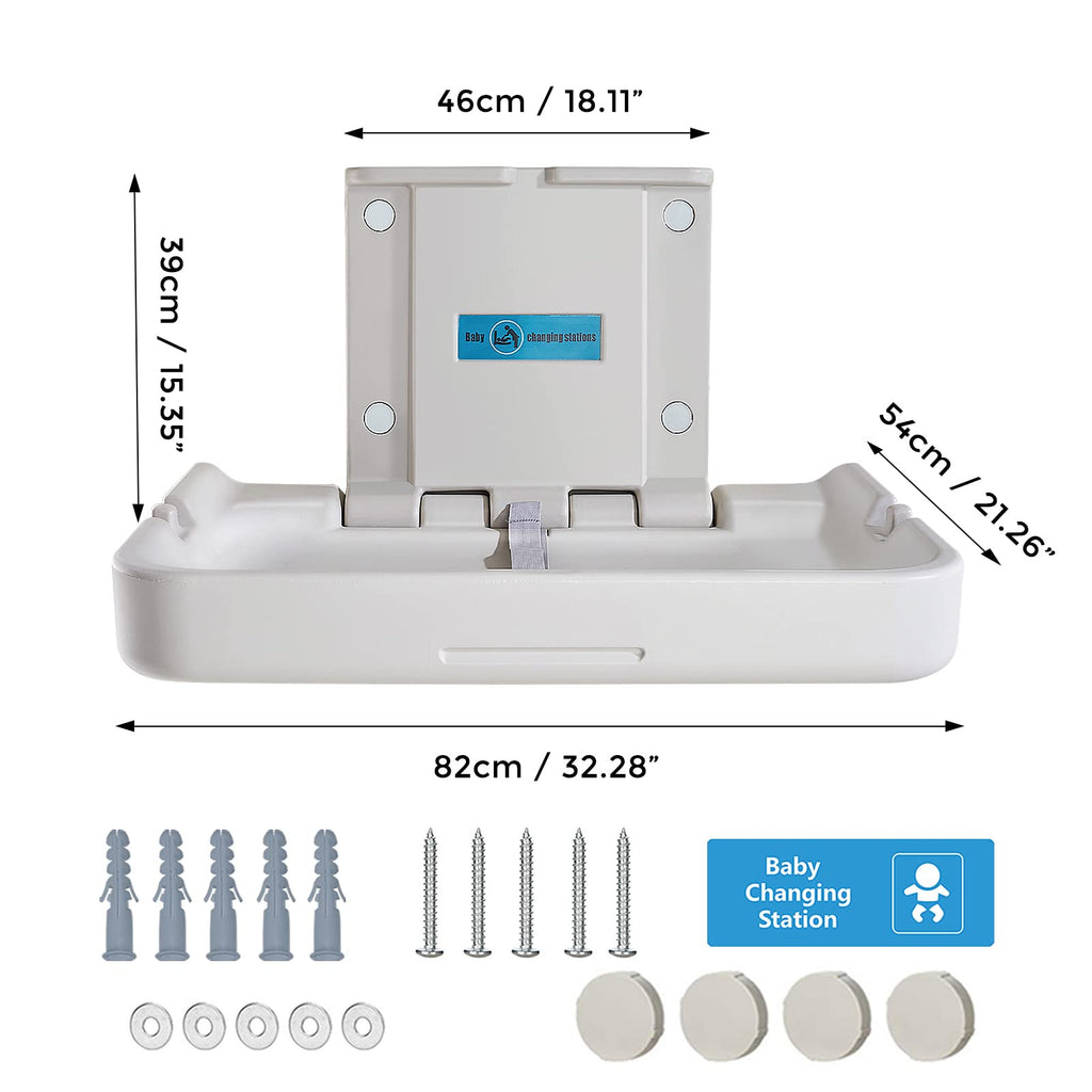 Changing Station Horizontal Mounted Commercial
