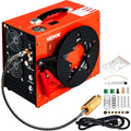 VEVOR PCP Air Compressor, Auto-stop Powered by DC 12V Car or Home AC 110V/220V, 4500Psi/30Mpa/300Bar w/Built-in Water/Oil Adapter &amp; Cooling Fan for Paintball, Scuba, Air Rifle
