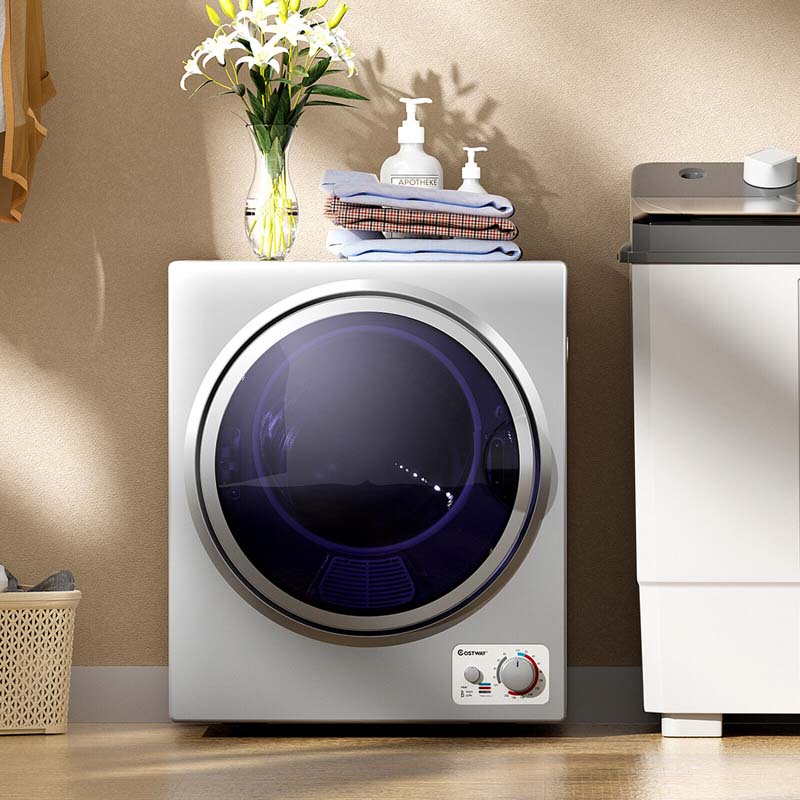 10 Lbs Portable Clothes Dryer Wall Mounted Front Load Dryer Tumble Dryer Portable Dryer Machine For Apartments Rv