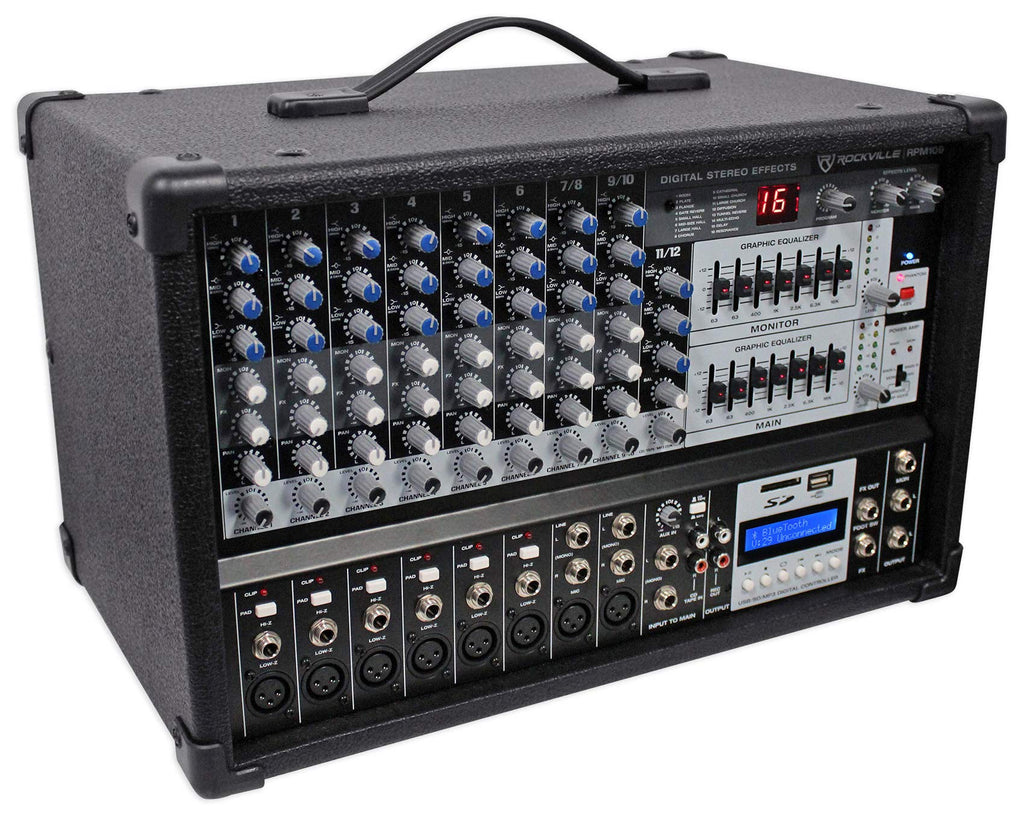 Rockville RPM109 12 Ch Powered Amplifier