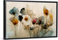 Dry Flower Bouquet Wall Art