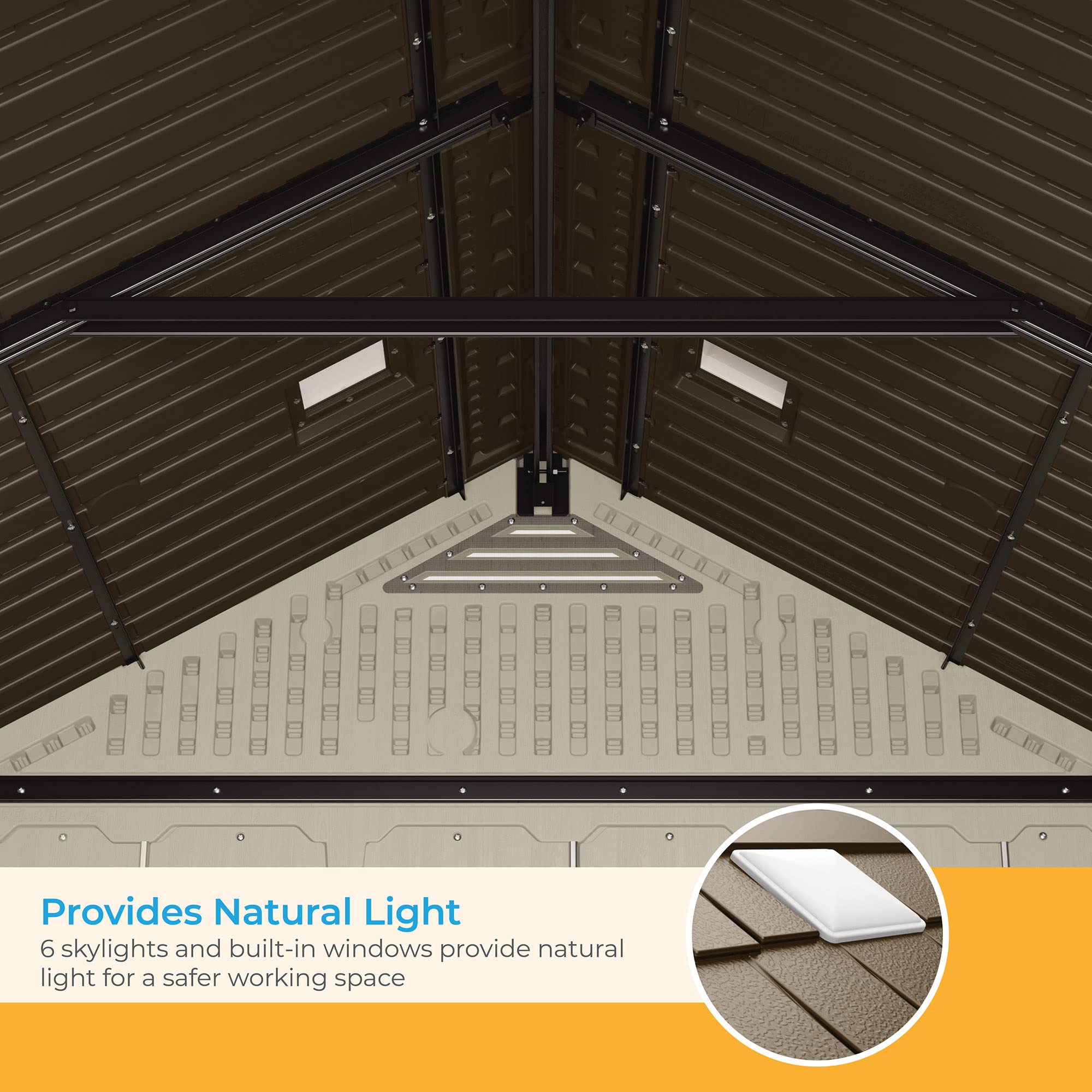 Suncast Tremont Storage Shed Accessories