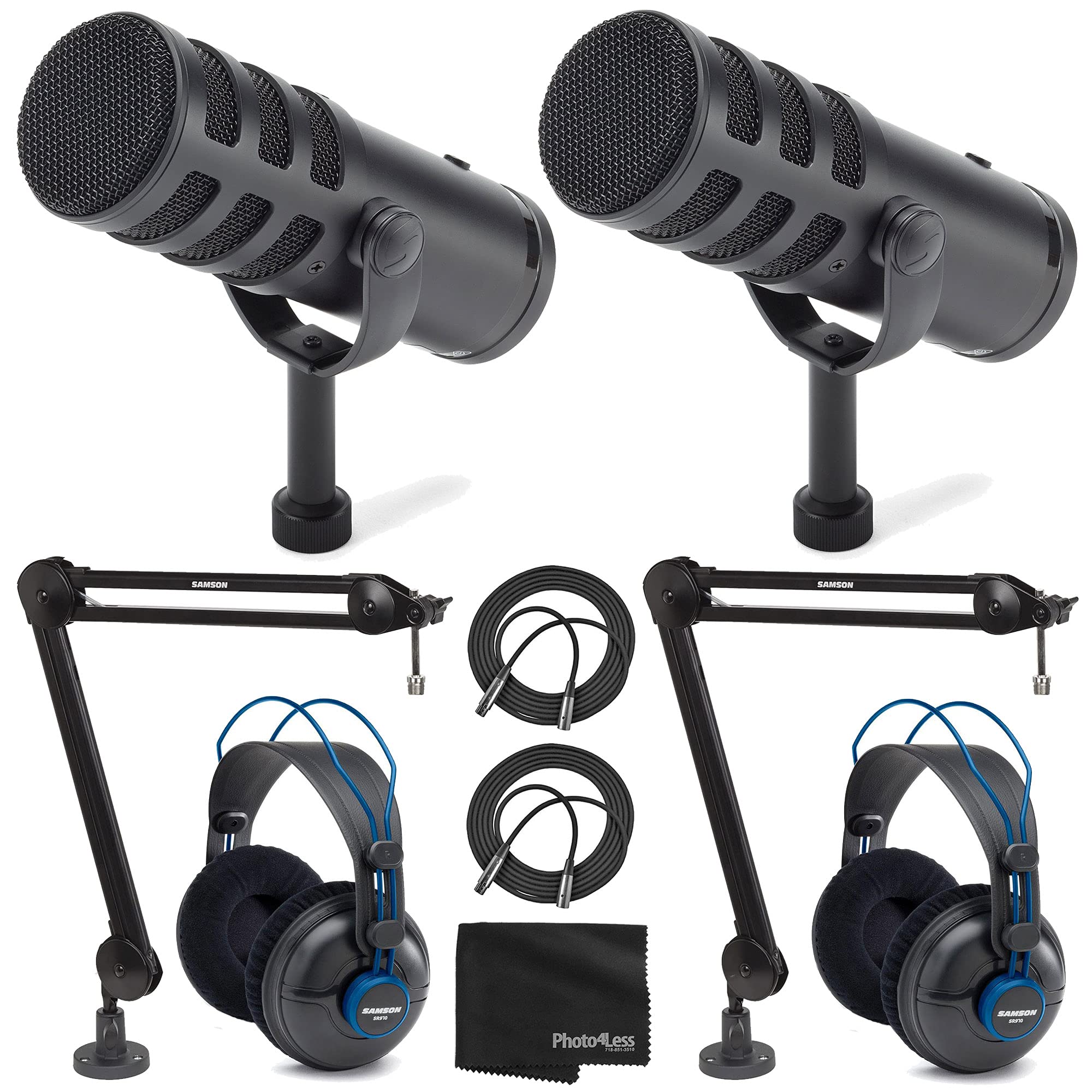 Samson Q9U Microphone Professional Headphones