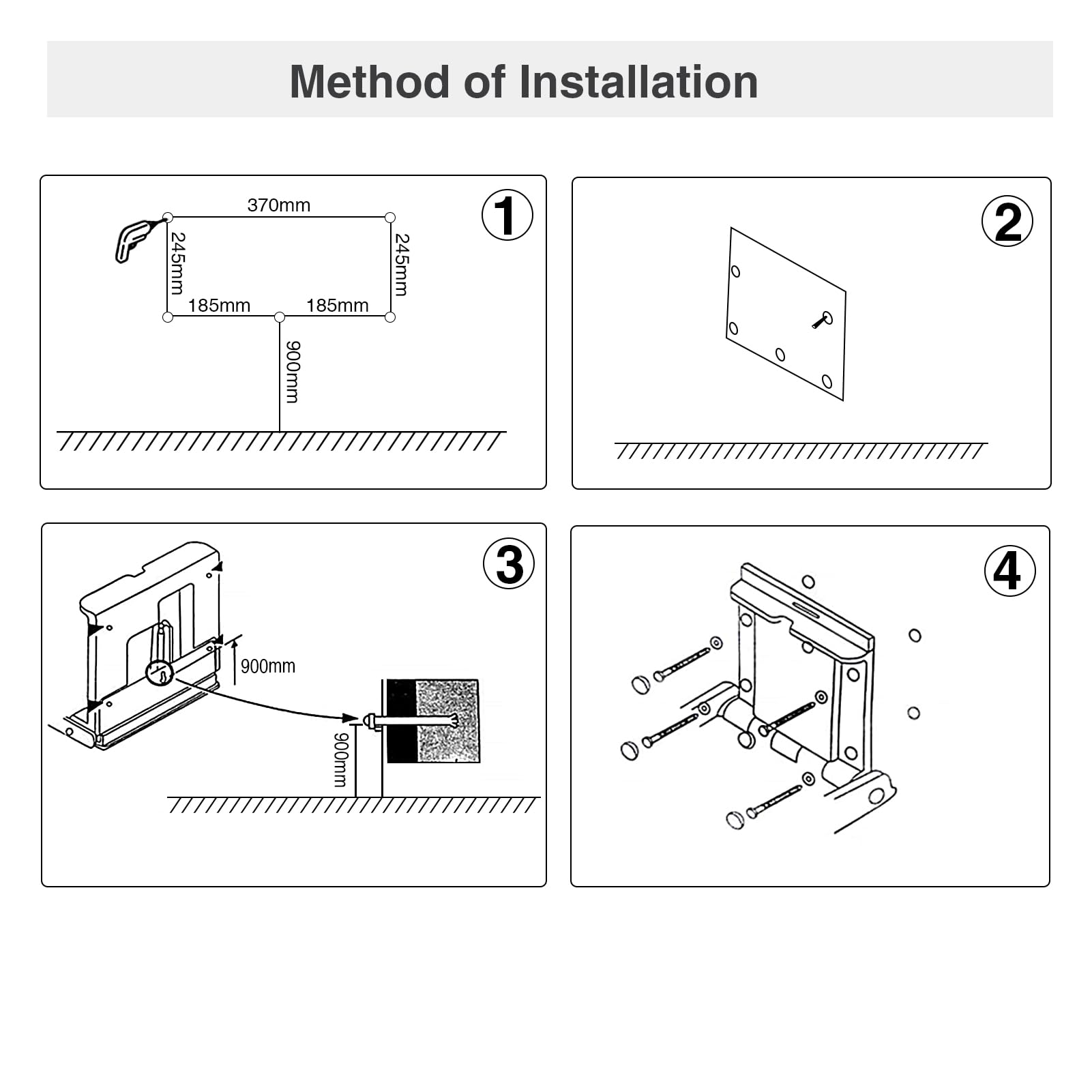 Changing Station Horizontal Mounted Commercial