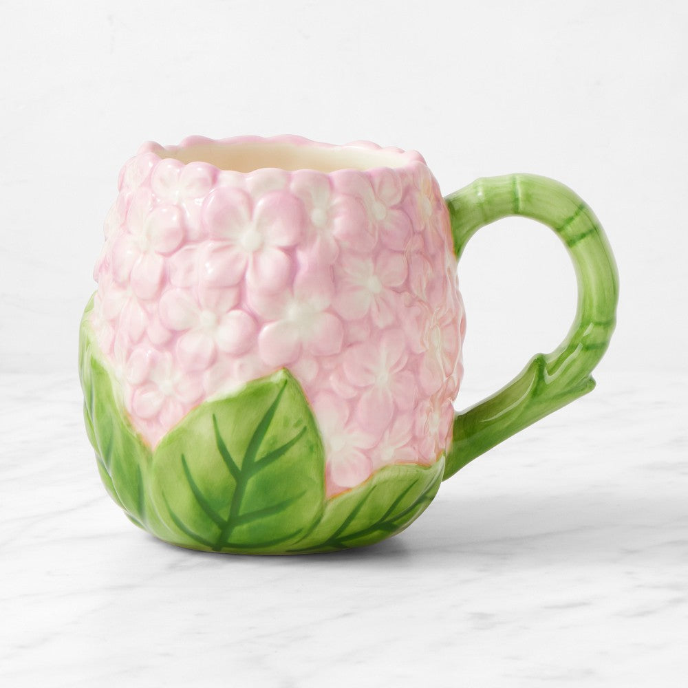 Hydrangea Figural Mugs